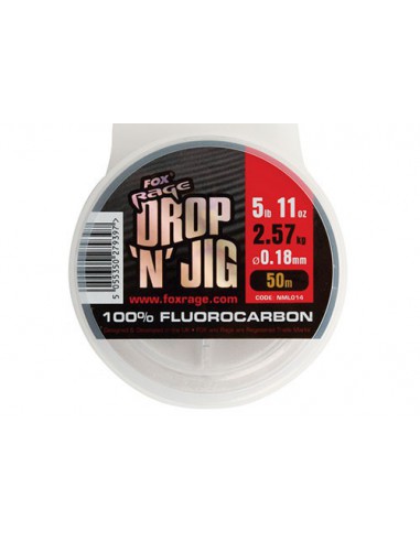RAGE DROP & JIG FLUROCARBON 0.18