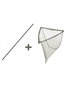 Landing net LevelM 100 x 100 cm + Landing net Handle...