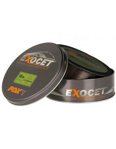 Fox Exocet® Mono Trans Khaki 18 lb 0.35 mm