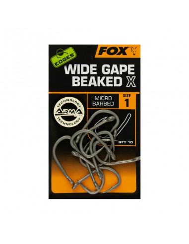 Fox EDGES™ Wide Gape Beaked X Size 4