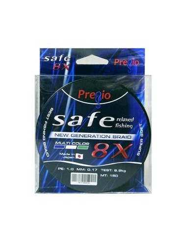 Νήμα Ψαρέματος Safe x8 Pregio PE 0.6 0.13MM